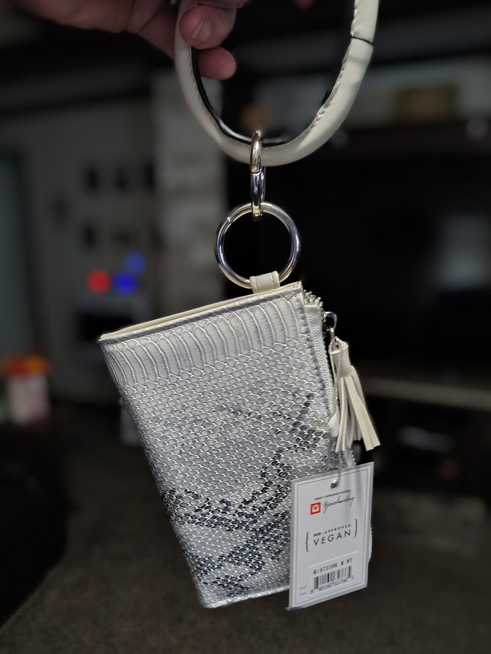 Jen & Co Liv Vegan Snake Wallet